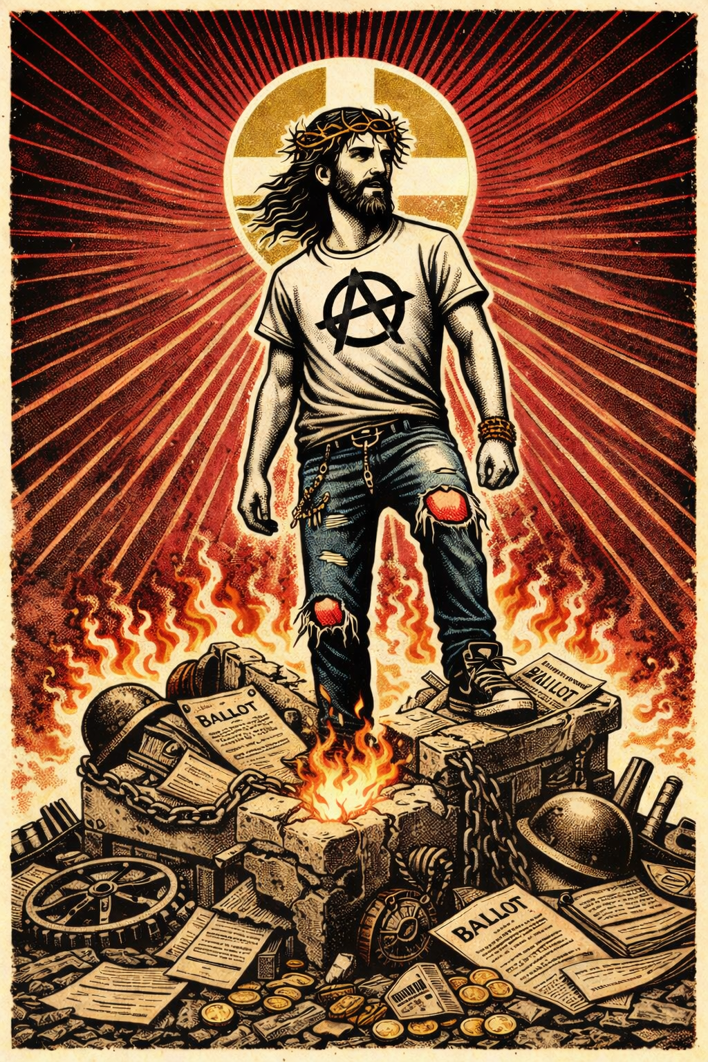 You already bend the knee - but to whom. Molech as the modern state.