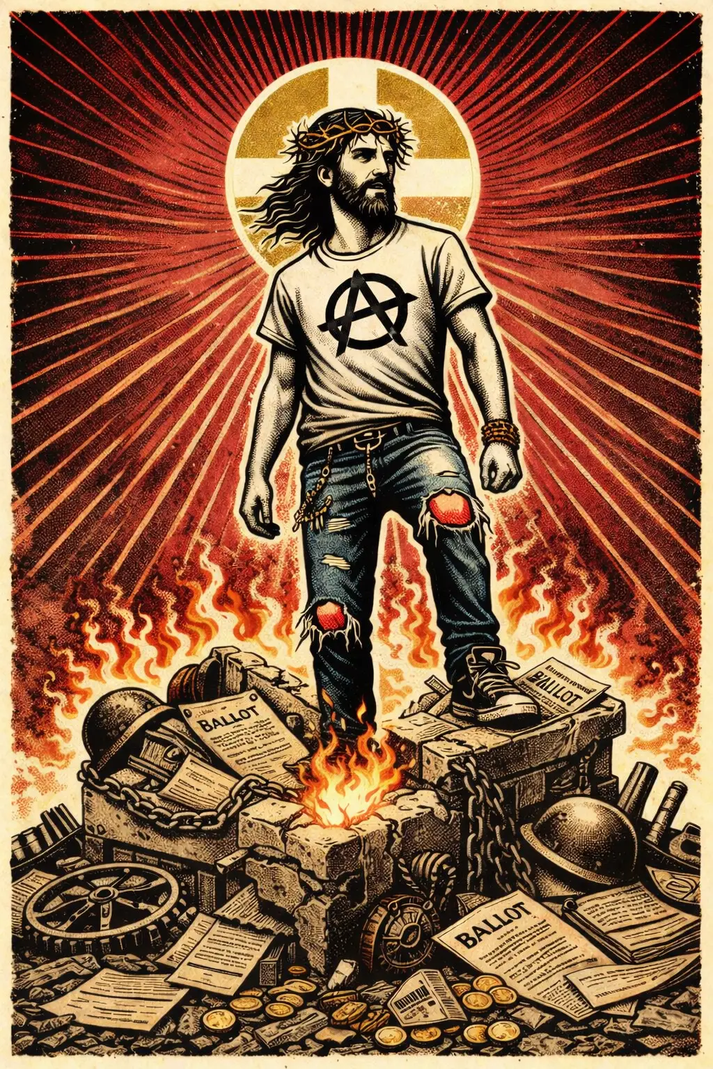 You already bend the knee - but to whom. Molech as the modern state.